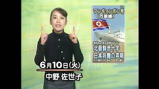 News マンギョンボン号 2003年 [upl. by Annirac]