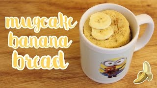 MM6 ☕️ MUGCAKE BANANA BREAD [upl. by Quintina]