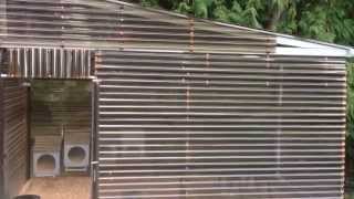 Dog Kennel Converted Into A Chicken Coop [upl. by Acirred]