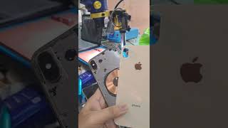 Iphone back glass replacement and change smartphone cellphonerepair iphone13pro iphone [upl. by Ikim]