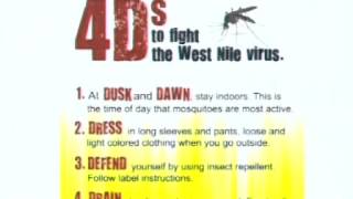 City of Dallas  West Nile Prevention for Residents [upl. by Hedvah]