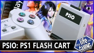 PSIO  PS1 Flash Cartridge  MY LIFE IN GAMING [upl. by Attenaej]