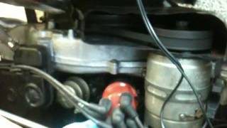 Setting the ignition timing on a VW Type3 engine [upl. by Trembly879]