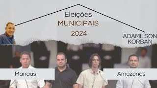 Debate entre os candidatos à prefeitura de Manaus Marcelo Cidade Amon e Alberto bandamazonas13 [upl. by Ococ166]