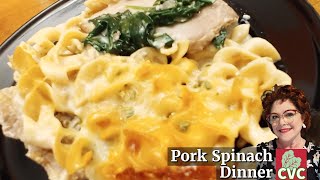 2020 Family New Year with CVCs Creamy Pork Spinach Dinner [upl. by Raddy]