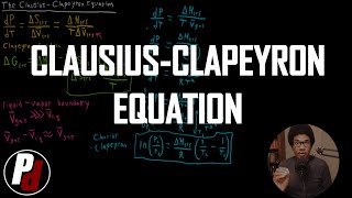 ClausiusClapeyron Equation  Physical Chemistry I  058 [upl. by Nylekcaj244]