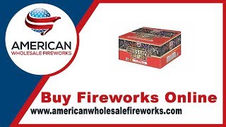 Crossette Crush  Dominator  Available at American Wholesale Fireworks [upl. by Palmore]