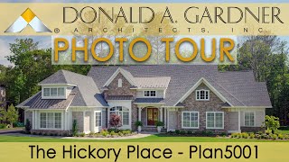 Onestory house plan with four bedrooms and Craftsman style  The Hickory Place [upl. by Haeli873]