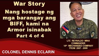 War Story Nang hostage ng mga barangay ang BIFF kami na Armor ang isinabak [upl. by Ahseat]