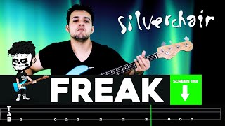 【SILVERCHAIR】 Freak  cover by Dotti Brothers  LESSON  BASS TAB [upl. by Eesdnyl]