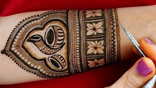 Step by Step Bridal Mehndi Designs Traditional Dulhan Mehndi Designs Indian Wedding Mehndi 2022 [upl. by French]