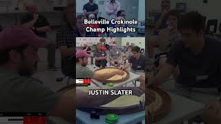 Belleville Crokinole Champion Highlight Reel Justin Slater [upl. by Ettegroeg]