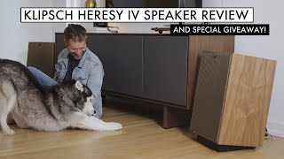 MIND BLOWN Klipsch HERESY IV Speaker Review TOP LOUDSPEAKER in 2020 [upl. by Akimrehs]