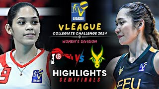 UE VS FEU Full Game Highlights  SEMIFINALS Game 2  VLeague Collegiate Challenge 2024 [upl. by Idnas]