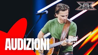 Filippo molla tutto per la musica  X Factor 2023 AUDIZIONI [upl. by Arvy]