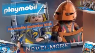 Nouveautés Playmobil Novelmore Septembre 2024 👍⚔️🏰 [upl. by Akemat]