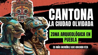 CANTONA la ciudad más increíble que Chichen Itza en Puebla [upl. by Schaffel]