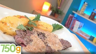 Recette de Steak au poivre  750g [upl. by Azmah]