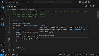 Dado un número máximo de iteraciones n te calcule el cubo desde 03 hasta n3 en una línea c [upl. by Ellatnahc]