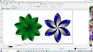 CorelDraw X7 Tutorial  3D Design  3D Object First Time in Coreldraw  Amazing effect in coreldraw [upl. by Higginson]