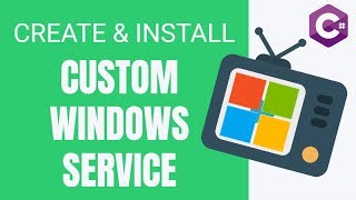 C  Creating and Installing Windows Service Use of InstallUtilexe [upl. by Hestia767]