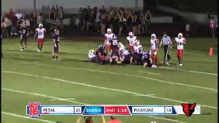 Picayune  13  Skyler Bowman  Short QB Sneak for TD [upl. by Aisaim]