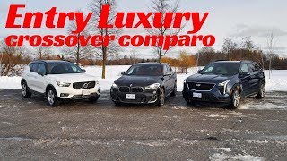 2019 BMW X2 M35i vs Cadillac XT4 Sport vs Volvo XC40 AWD RDesign [upl. by Phox]