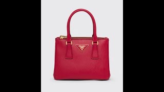 PRADA Galleria Saffiano leather mini bag 1BA896 NZV F068Z [upl. by Wilber33]