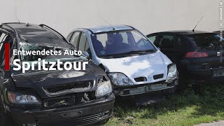 quotProblemburschenquot Zehnjährige Buben mit Schrottauto für Übungszwecke der Feuerwehr auf Spritztour [upl. by Paulsen368]