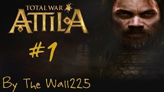 Total War Attila Impero Romano dOccidente Gameplay HD ITA 1  Partiamo [upl. by Sirc]