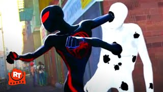 SpiderMan Across the SpiderVerse 2023  Miles vs The Spot Funny Fight Scene  Movieclips [upl. by Needan53]