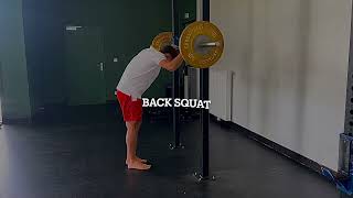 BACK SQUAT [upl. by Rubinstein]