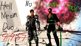 Vindictus NA Hell Neam Duo Sword LannSylas 4957  First no counter class hell clear [upl. by Gonzales]