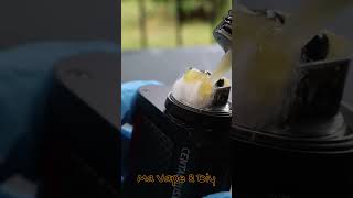 Put juice on cotton juice vapefam building hellvape [upl. by Dleifrag]