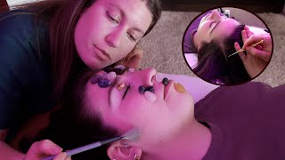 ASMR Gemstone Facial amp Scalp Meridian Stimulation Session Reiki Roleplay [upl. by Joappa]