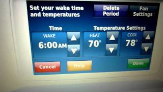 Honeywell Prestige IAQ HD Thermostat Demo [upl. by Tamanaha]