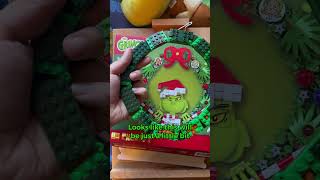 TJ tests out our new Grinch Wreath How does it look [upl. by Etnaled]