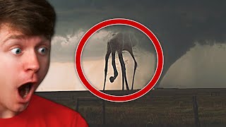 CRAZIEST MONSTER VIDEOS in REAL LIFE Reaction [upl. by Assirek]