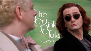 Aziraphale amp Crowley  The Kinks  Lola  good omens edit [upl. by Ocirderf]