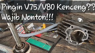 Porting Block Yamaha V75V80 Bikin Nafas tua Semakin Jozzz [upl. by Trueblood]