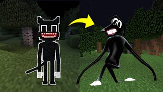 ZROBIŁEM SPOTKANIE CARTOON DOG z CARTOON CAT w Minecraft [upl. by Neyrb]