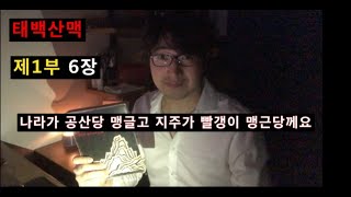 조정래 태백산맥 제1부 恨의 모닥불 6장 나라가 공산당 맹글고 지주가 빨갱이 맹근당께요 [upl. by Eedya]