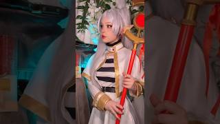 have you watchread Frieren  cosplayer cosplay makeup anime manga frieren [upl. by Hedva571]