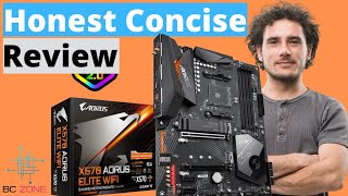 Gigabyte X570 Aorus Elite WiFi Honest Concise Review [upl. by Chuu]