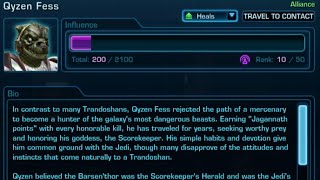 SWTOR  Stalking the Score  Qyzen Fess  KOTFE Alliance Alert [upl. by Tana]