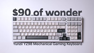 Yunzii YZ98 mechanical keyboard affordable yet loaded with features [upl. by Swetiana]