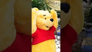 Pooh does his Stoutness Exercise impressions disney disneyland disneyworld goofy [upl. by Russon]