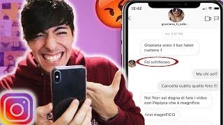 MI FINGO UN HATER E LA INSULTO SU INSTAGRAM REAZIONE EPICA [upl. by Soinski454]