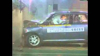 Crash Test Lifan 320  CNCAP 3 estrellaswmv [upl. by Eiddet]