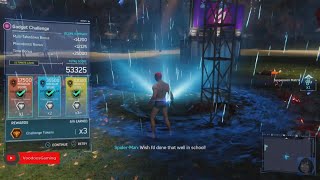 Marvels SpiderMan The Heist  Screwball Gadget Challenge Central Park Ultimate Level 53325 [upl. by Eydie547]